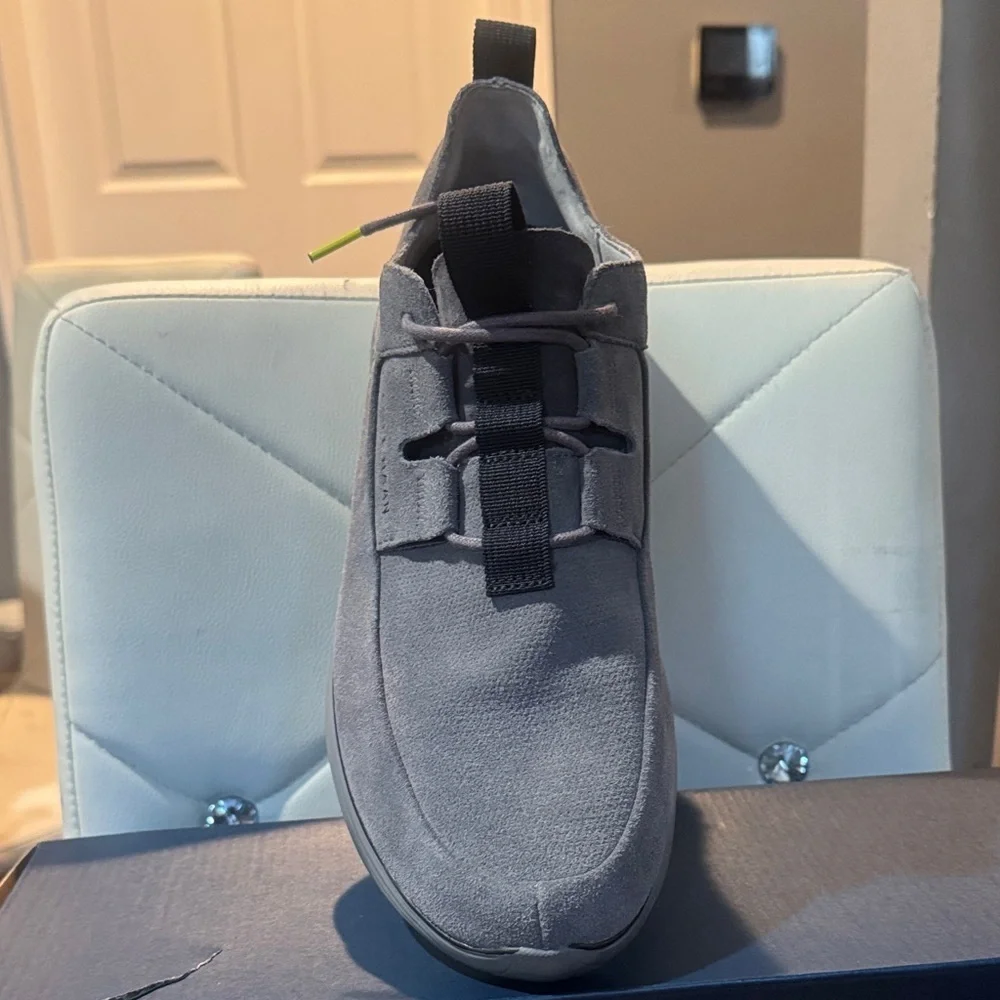 Cole Haan Men's Gray and Yellow Sneakers